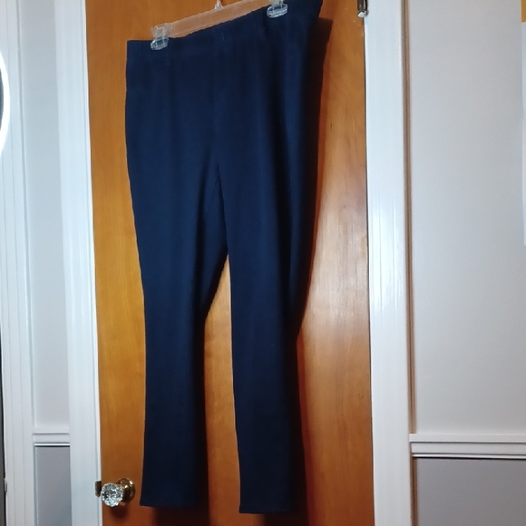 Faded Glory Pull On Dark Blue Denim Stretch Leggings Sz.16W. EUC! - Picture 2 of 5